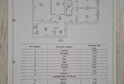Apartament 4 camere decomandate zona Anda - 9