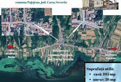 Casă cu 3 camere cu Teren 493 Mp în Belobreșca - 2
