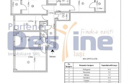 Apartament cu 4 camere decomandat în Galata - 6