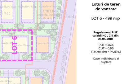 Teren Construcții intravilan de 499 mp, în Mogoșoaia - 5