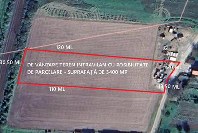 Teren de 3400 mp, în Băcia - 2