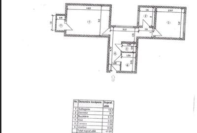 Apartament cu 2 camere în Drumul Taberei