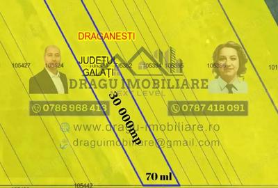 Teren extravilan Draganesti / 3 ha / Deschidere 70m - 1