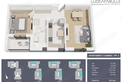 Apartamente NOI | Luceafarului Residence Targovi?te - 3