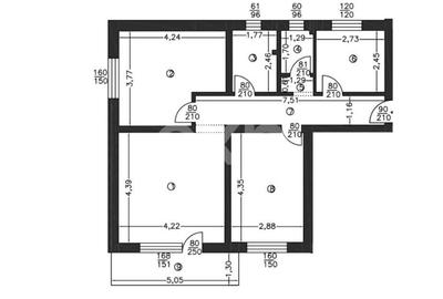 Apartament cu 3 camere decomandat în Smeura - 7