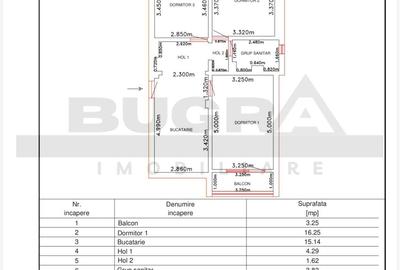 Apartament cu 3 camere decomandat, mobilat în Zorilor - 17