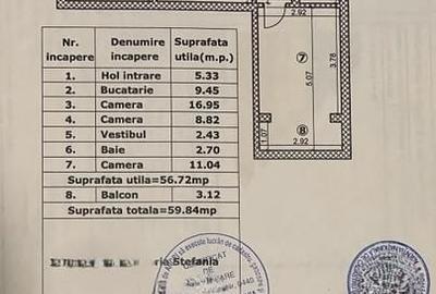 Apartament cu 3 camere semidecomandat în 1 Decembrie 1918 - 3