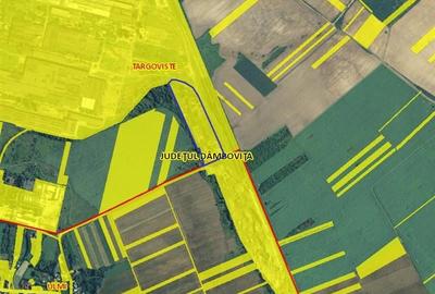 Oportunitate teren intravilan de vanzare in Targoviste  46 495 mp zona industria - 3