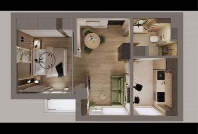 Apartament cu 2 camere decomandat în Cantemir