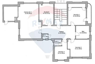 Apartament / Birou, 4 camere, Floreasca - Dorobanti, 163 mp + curte - 12