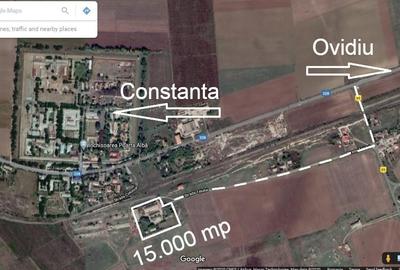 Teren intravilan 15.000 mp cu 3 hale industriale - Poarta Alba - 2