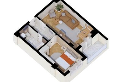 Apartament 2 camere zona CUG  COD  158341 - 2
