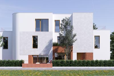 Casă stil mediteranean cu 4 camere în Otopeni, Complex privat cu parc de 700 mp - 3