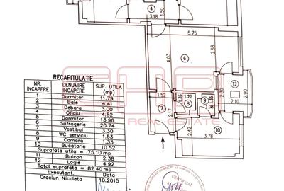 Apartament cu 3 camere semidecomandat în Aviației - 15
