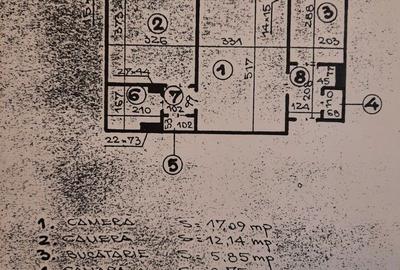 Apartament cu 2 camere, mobilat în Parcul Circului - 1