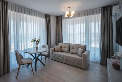 SOLID RESIDENCE Sea View PERLA  - STUDIO MOBILAT SI UTILAT LUX vedere LA MARE - 11