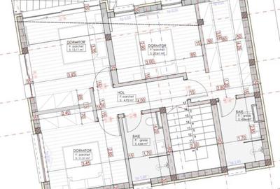 Casă individuală cu 4 camere cu Canalizare în Florești - 6