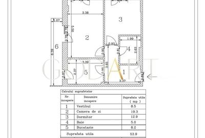 OPORTUNITATE | DOUA CAMERE | BLOC 2025 | LOC DE PARCARE - 3