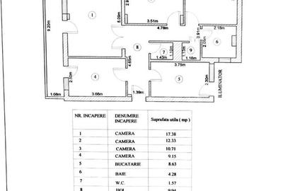 Apartament 4 camere | Stefan cel Mare | - 11