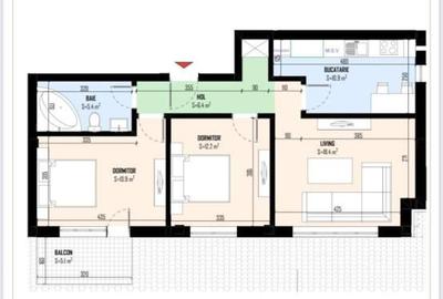 Spre vanzare apartament de  3 camere Bragadiru - 9