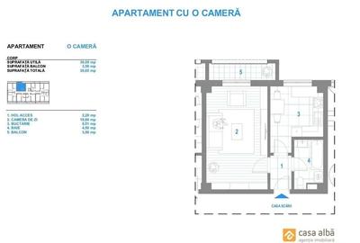 Imobil nou, 1 camera D, balcon, finisaje premium, gata de mutare - 2