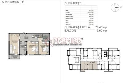 Apartament cu 3 camere decomandat în Berceni - 1