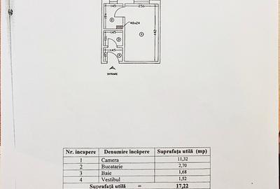 Garsoniera | Drumul Taberei | langa Metrou | 17 mp | Mobilata si utilata - 3