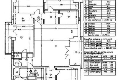 Apartament cu 4 camere semidecomandat în Floreasca - 24