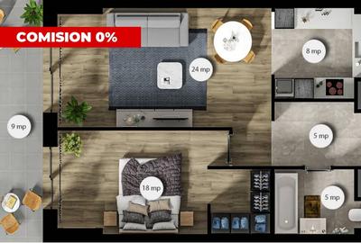 Apartament premium situat intr-o zona verde din centrul orasului - 5