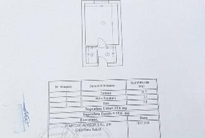 Garsonieră decomandată, mobilată în CET - 3