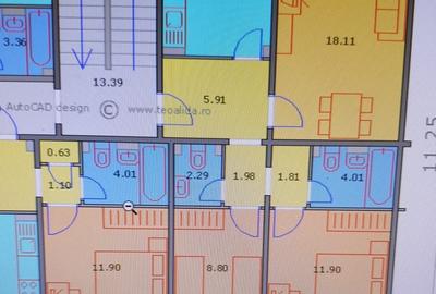 Vitan - Mihai Bravu - 3 camere , 2 bai , centrala proprie - 4