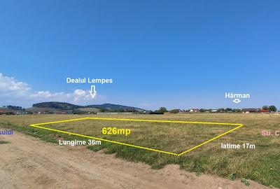 Vand 626mp teren intravilan Sanpetru zona Livada