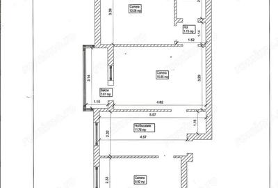 3 camere langa Medicina -CENTRALA PROPRIE - 9