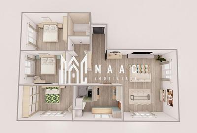 Apartament cu 4 camere decomandat în Hipodrom 4