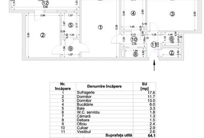 Baba Novac Parc IOR,Campia Libertatii,bl.reabilitat, 2 bai,Liber - 3