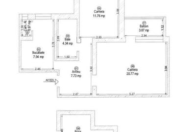 Apartament cu 2 camere decomandat în Ultracentral - 1