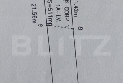 Teren de 811 mp, în Central