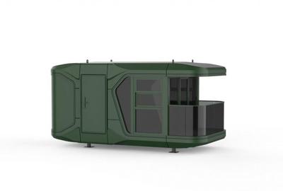 Casa tip Capsula de la View Box Houses - modelul Santorini