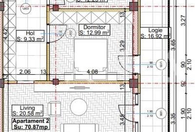 Apartament cu 2 camere semidecomandat în Giroc - 5