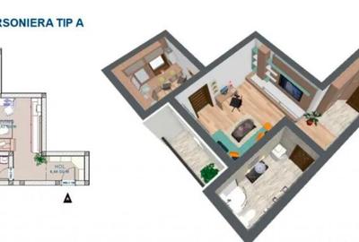 Garsoniere in Ansamblul ?i?e?ti Residence - 4