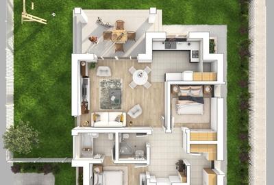 Casă cu 3 camere în Central - 6