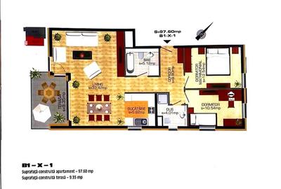 Vanzare apartament cu 3 camere 90 mp utili, în Residenz, Cartierul German! - 10