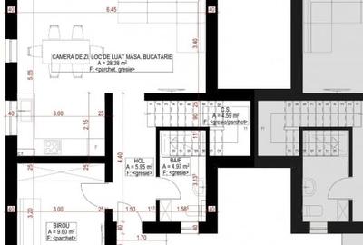 Duplex cu 4 camere cu Canalizare în Moșnița Veche - 2