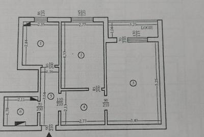 Apartament cu 2 camere decomandat în Dacia - 1