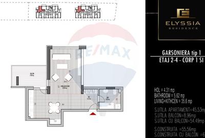 Garsonieră decomandată în Băneasa - 2