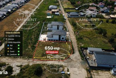Teren de 650 mp, în Central
