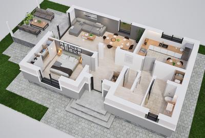 Locuință single 136 mp – compartimentare eficientă și design practic - 11