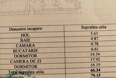 Vind apartament de 3 camere, zona Roman Musat oras RomanVinf Vind apartament de 3 camere, zona Roman Musat oras RomanVinf - 2