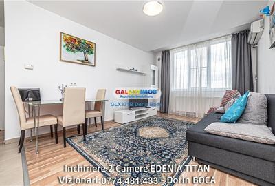 Inchiriere apartament 2 camere TITAN (Edenia Titan) - Bloc nou