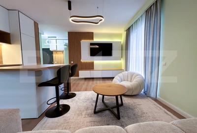 Apartament cu 3 camere semidecomandat, mobilat în Florești - 2